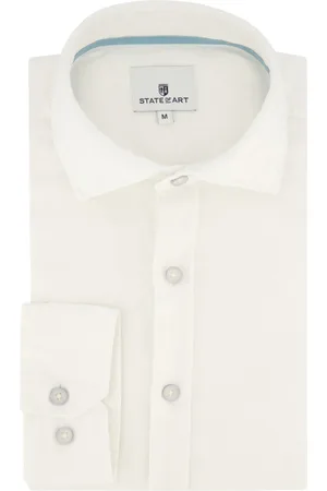 State of art Heren, Overhemden, Wit, Maat: 3XL Linnen