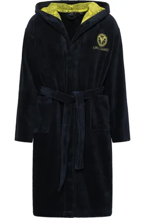 Carlo Colucci Heren, Nachtkleding & Lounge, Blauw, Maat: L Velours