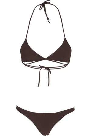 Lido Dames, Badkleding, Bruin, Maat: L