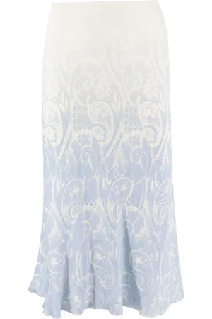 ERMANNO SCERVINO Dames, Rokken, Blauw, Maat: S