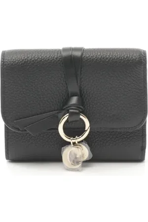Chloé Dames, Pre-owned, Zwart, Maat: ONE Size Leer