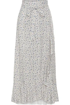 American Dreams Dames, Rokken, Grijs, Maat: M Voile