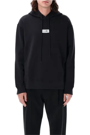 Maison Margiela Heren, Sweatshirts & Hoodies, Zwart, Maat: M Katoen