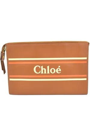 Chloé Dames, Pre-owned, Bruin, Maat: ONE Size Leer