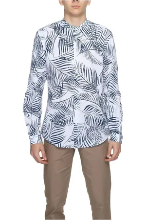 Antony Morato Heren, Overhemden, Blauw, Maat: 2XL Linnen