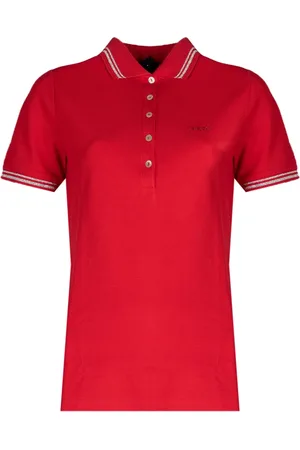 Geox Dames, Tops, Rood, Maat: XS Katoen
