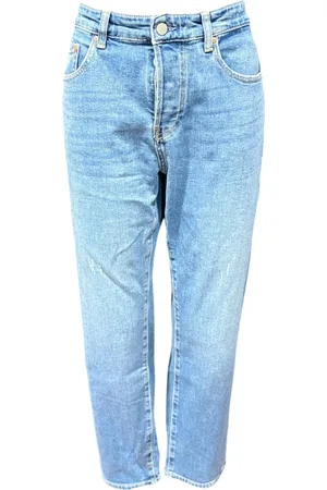 Adriano Goldschmied Dames, Jeans, Blauw, Maat: W28 Katoen