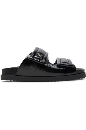 Patrizia Pepe Dames, Schoenen, Zwart, Maat: 36 EU Leer