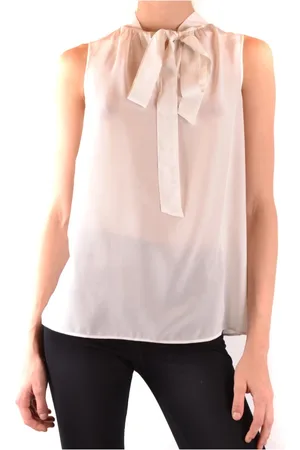 Moschino Dames, Tops, Wit, Maat: M Zijde