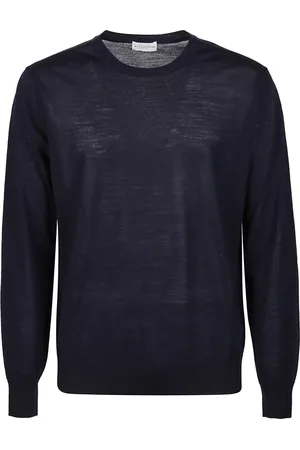 BALLANTYNE Heren, Truien, Blauw, Maat: 2XL Wol