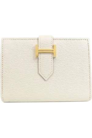 Hermès Dames, Pre-owned, Wit, Maat: ONE Size Leer