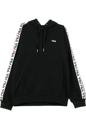 Fila Heren, Sweatshirts & Hoodies, Zwart, Maat: XL