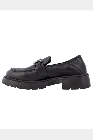 CESARE GASPARI Dames, Schoenen, Zwart, Maat: 38 EU Leer