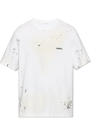 Helmut Lang Heren, Tops, Wit, Maat: S Katoen