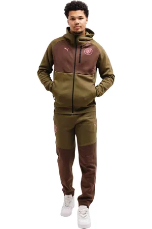 PUMA Heren, Sport, Groen, Maat: M Katoen
