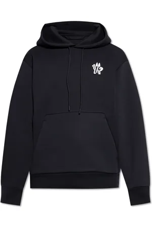 Moncler Heren, Sweatshirts & Hoodies, Zwart, Maat: 2XL Katoen