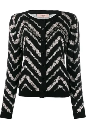 Twin-Set Dames, Truien, Veelkleurig, Maat: XS Viscose