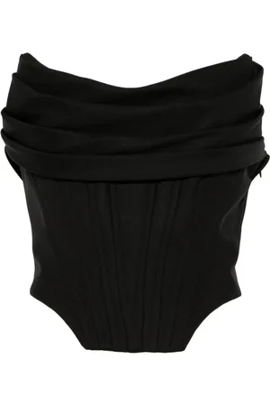 GIUSEPPE DI MORABITO Dames, Tops, Zwart, Maat: S Wol