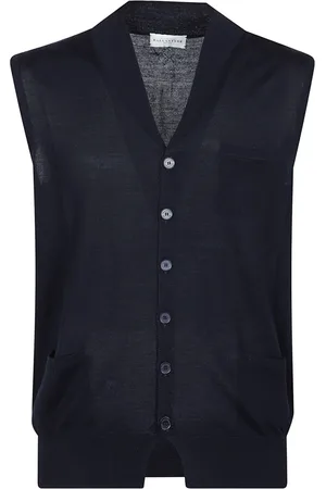 BALLANTYNE Heren, Truien, Blauw, Maat: L