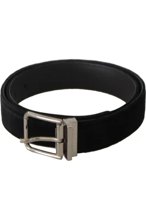 Dolce & Gabbana Heren, Accessoires, Zwart, Maat: 90 CM Velours