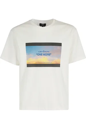 A.P.C. Heren, Tops, Wit, Maat: M Katoen