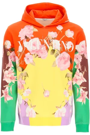 VALENTINO Heren, Sweatshirts & Hoodies, Geel, Maat: L Katoen