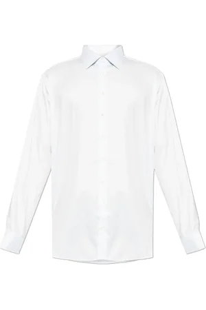 Giorgio Armani Heren, Overhemden, Wit, Maat: 2XL Katoen