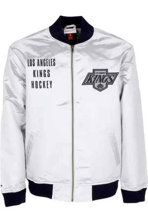 Mitchell & Ness Heren, Jassen, Wit, Maat: M Satijn