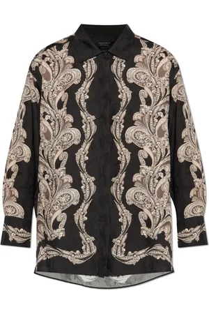 AllSaints Dames, Blouses & Shirts, Zwart, Maat: L