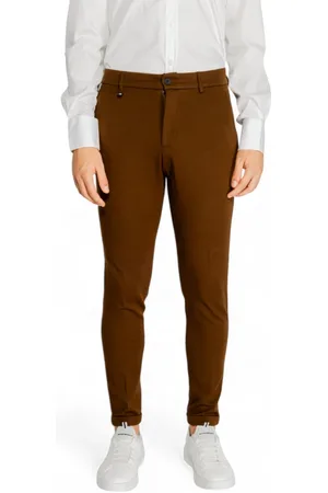 Antony Morato Heren, Broeken, Bruin, Maat: S Viscose