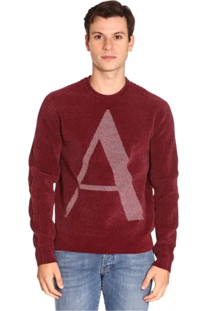 Armani Exchange Heren, Truien, Rood, Maat: XS Katoen