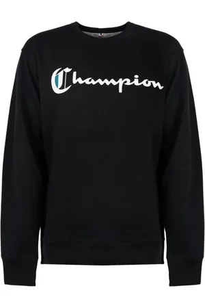 Champion Heren, Sweatshirts & Hoodies, Zwart, Maat: 2XL Katoen