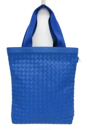 Bottega Veneta Dames, Pre-owned, Blauw, Maat: ONE Size Leer