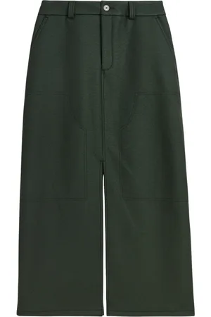 Soulland Dames, Rokken, Groen, Maat: 2Xs/Xs Wol