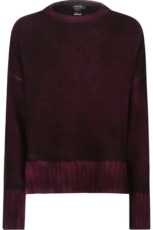 AVANT TOI Dames, Truien, Paars, Maat: XS Zijde