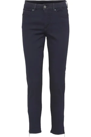 C.ro Dames, Jeans, Blauw, Maat: 6XL Katoen
