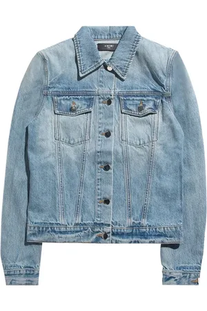 AMIRI Dames, Jassen, Blauw, Maat: L Denim
