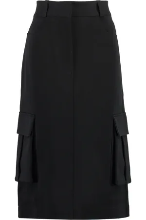 Givenchy Dames, Rokken, Zwart, Maat: M Viscose