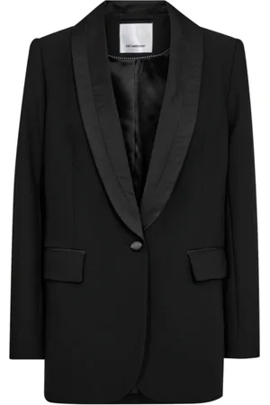 Co`Couture Dames, Jassen, Zwart, Maat: M Viscose