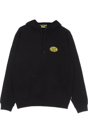 IUTER Heren, Sweatshirts & Hoodies, Zwart, Maat: S Katoen