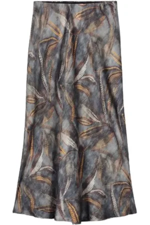 Summum Woman Dames, Rokken, Grijs, Maat: 2XS Viscose