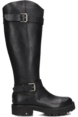 Shabbies Amsterdam Dames, Schoenen, Zwart, Maat: 39 EU Leer