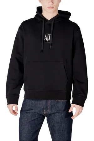 Armani Exchange Heren, Sweatshirts & Hoodies, Zwart, Maat: M Katoen