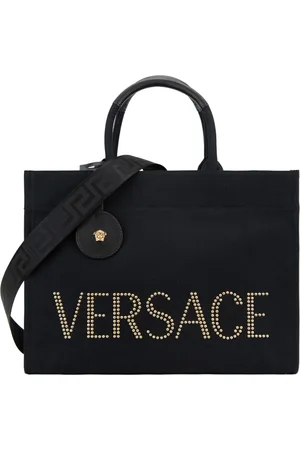 VERSACE Dames, Tassen, Zwart, Maat: ONE Size Leer