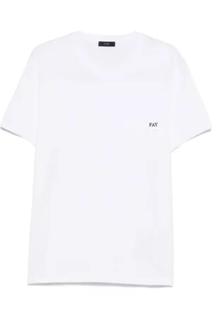 FAY Heren, Tops, Wit, Maat: XL