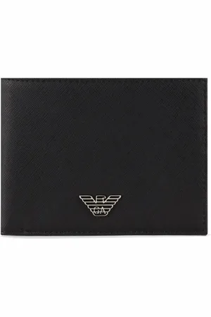 Emporio Armani Heren, Accessoires, Zwart, Maat: ONE Size Leer