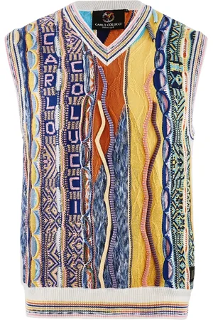 Carlo Colucci Heren, Truien, Veelkleurig, Maat: M