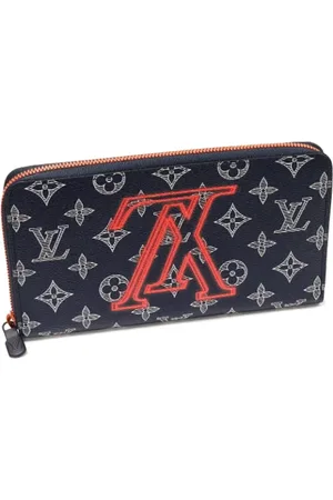 LOUIS VUITTON Dames, Pre-owned, Blauw, Maat: ONE Size Leer