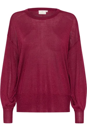 Kaffe Dames, Truien, Rood, Maat: XS Acryl