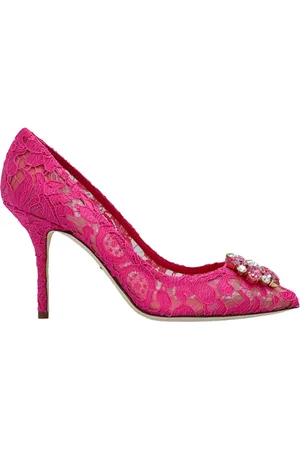 Dolce & Gabbana Dames, Schoenen, Roze, Maat: 39 1/2 EU